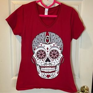 Ohio State sugar skull shirt